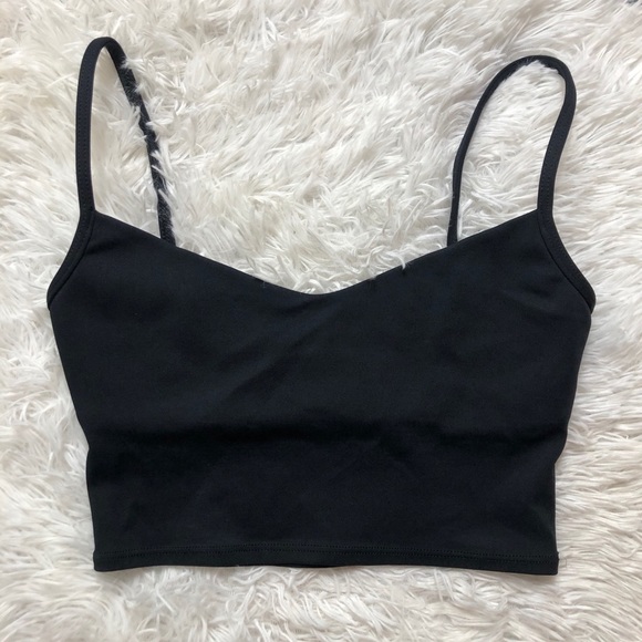 La Blanca Other - LA BLANCA - Crop Cropped Swim Top Bikini Black 6